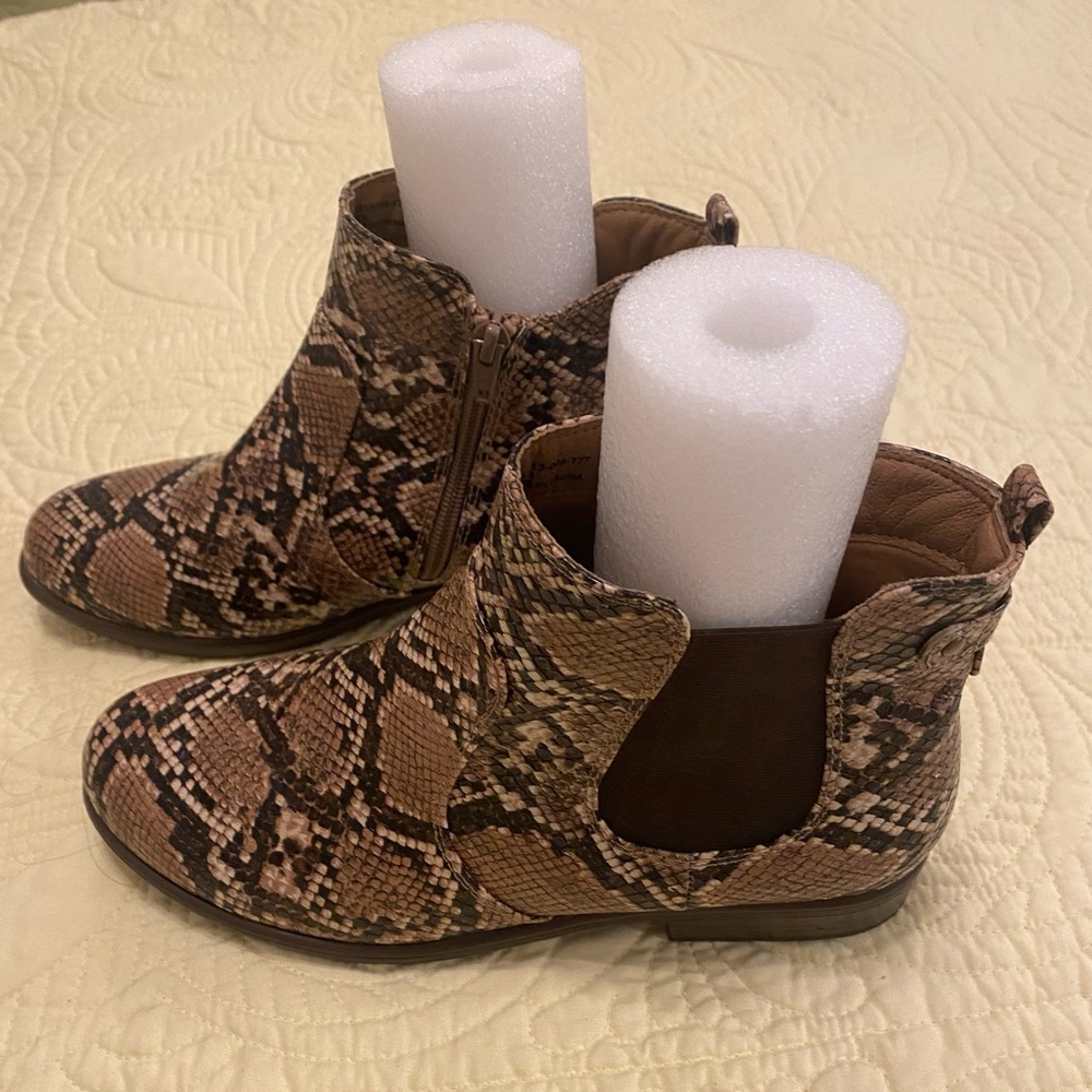 Kim Rogers ultra comfort technology Snakeskin Ankle Boots - Picture 7 of 7